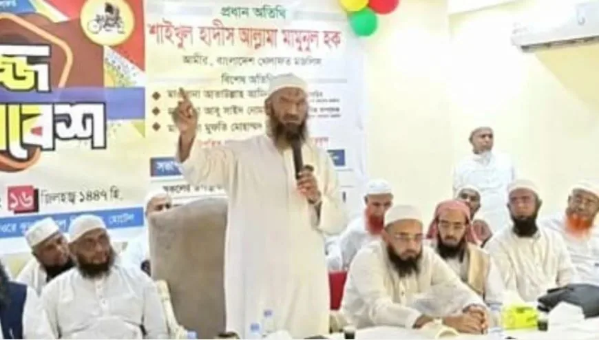 গণভোটের রায় বাস্তবায়ন না হওয়া পর্যন্ত আন্দোলন চলবে: মক্কায় মামুনুল হক