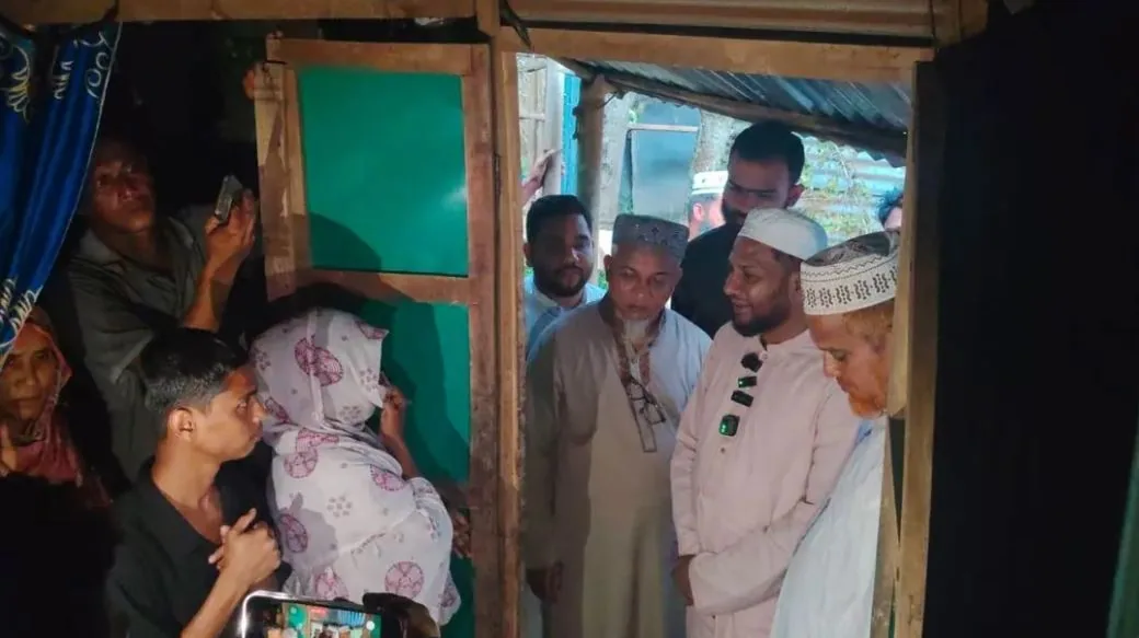 বিএসএফের গুলিতে নিহত মুরসালিনের বাসায় জামায়াত নেতারা