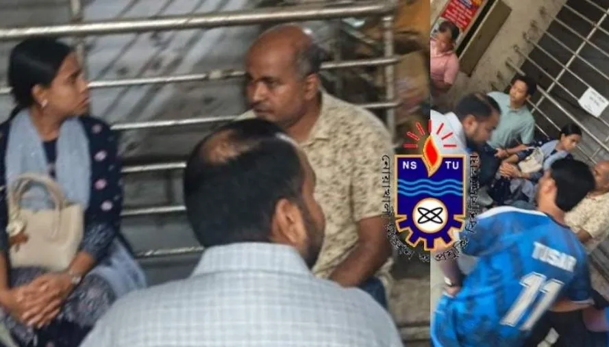 শিক্ষার্থীদের দিয়ে প্রচারণা, নিষিদ্ধ রাজনীতির শিক্ষকদের সঙ্গে বৈঠকের অভিযোগ-বিতর্কে নোবিপ্রবি’র ডিন