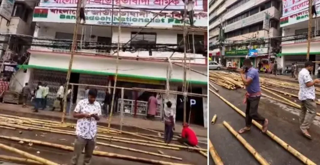 মে দিবসে শ্রমিক সমাবেশ করবে বিএনপি, নয়াপল্টনে তৈরি হচ্ছে মঞ্চ