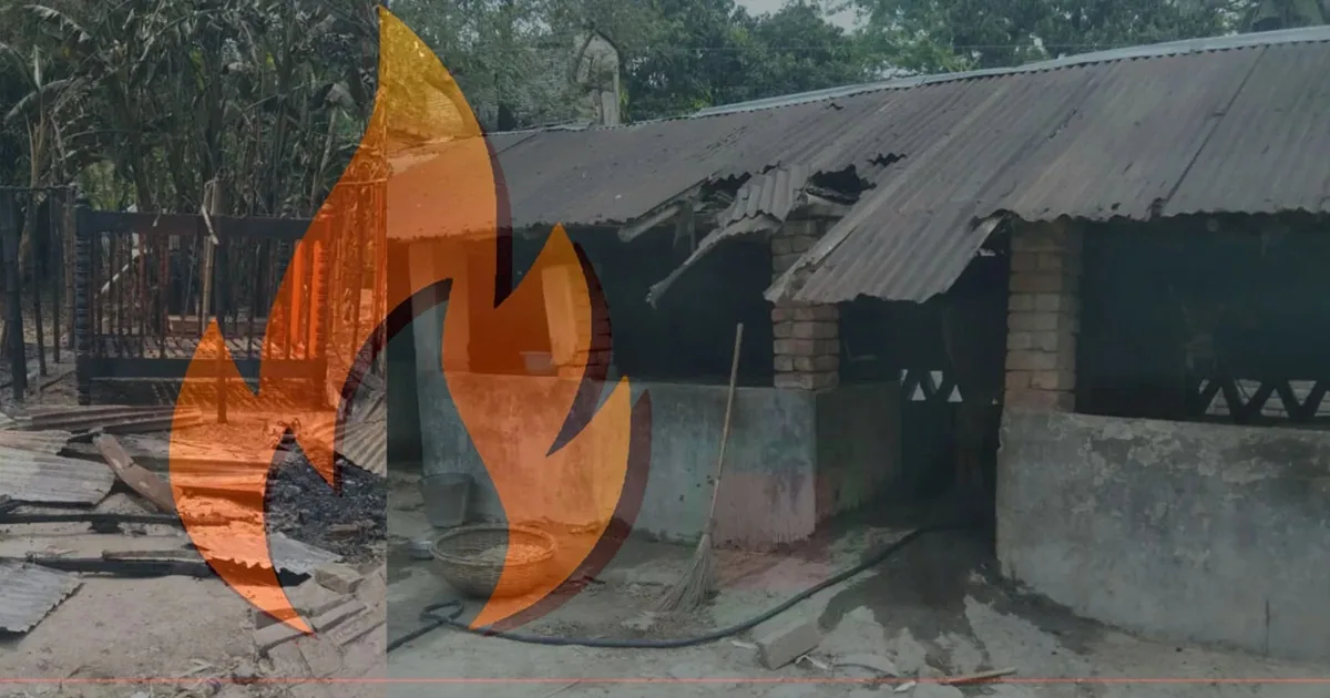কৃষক দল নেতা নিহতের জের: ঝিনাইদহে জামায়াত নেতাকর্মীদের বাড়িঘর ভাঙচুর-অগ্নিসংযোগ