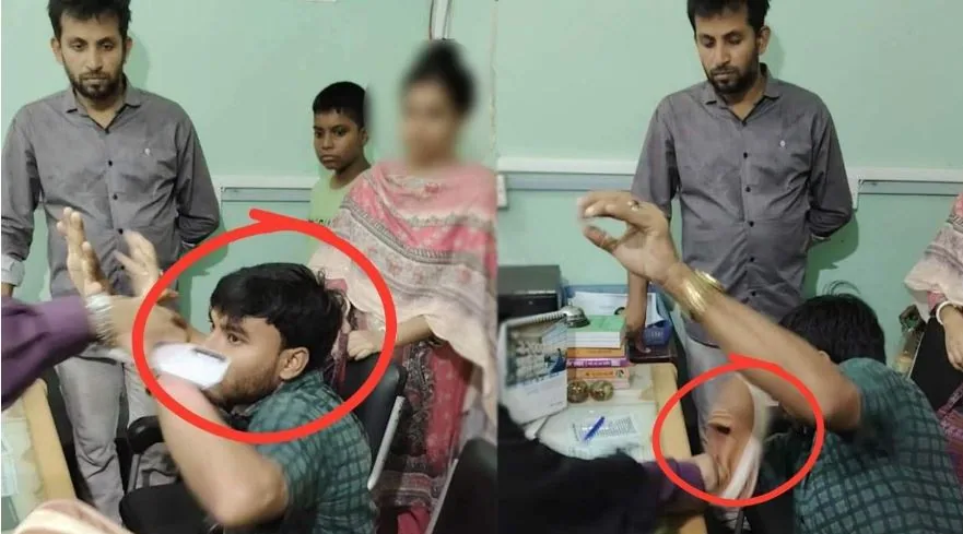 ছাত্রী-শিক্ষিকাকে ‘কুপ্রস্তাব’, এনসিপি নেতাকে জুতাপেটার ভিডিও ভাইরালের পর অব্যাহতি