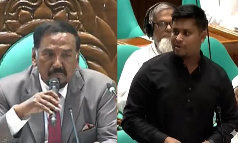 “দিস ইজ নট শাহবাগ স্কয়ার”, হাসনাতকে স্পিকারের তিরস্কার