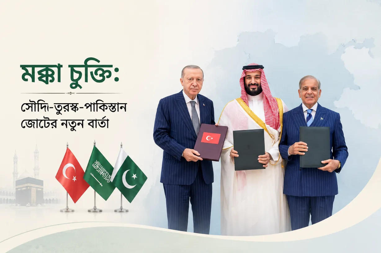 'ওয়াশিংটনের ছায়া' ছাড়িয়ে সৌদির নতুন নিরাপত্তা বলয়!