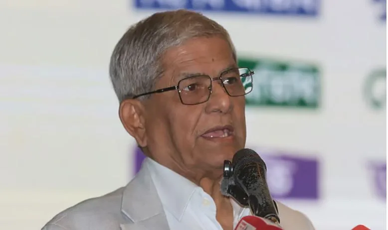 হাসিনা যে ভাষায় কথা বলত, বিরোধী দলও ওই ভাষাতেই কথা বলতেছে: মির্জা ফখরুল