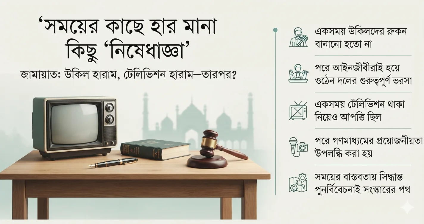 সংস্কার: নিষেধের দেয়াল ভেঙেই এগিয়েছে ইসলামপন্থীরা
