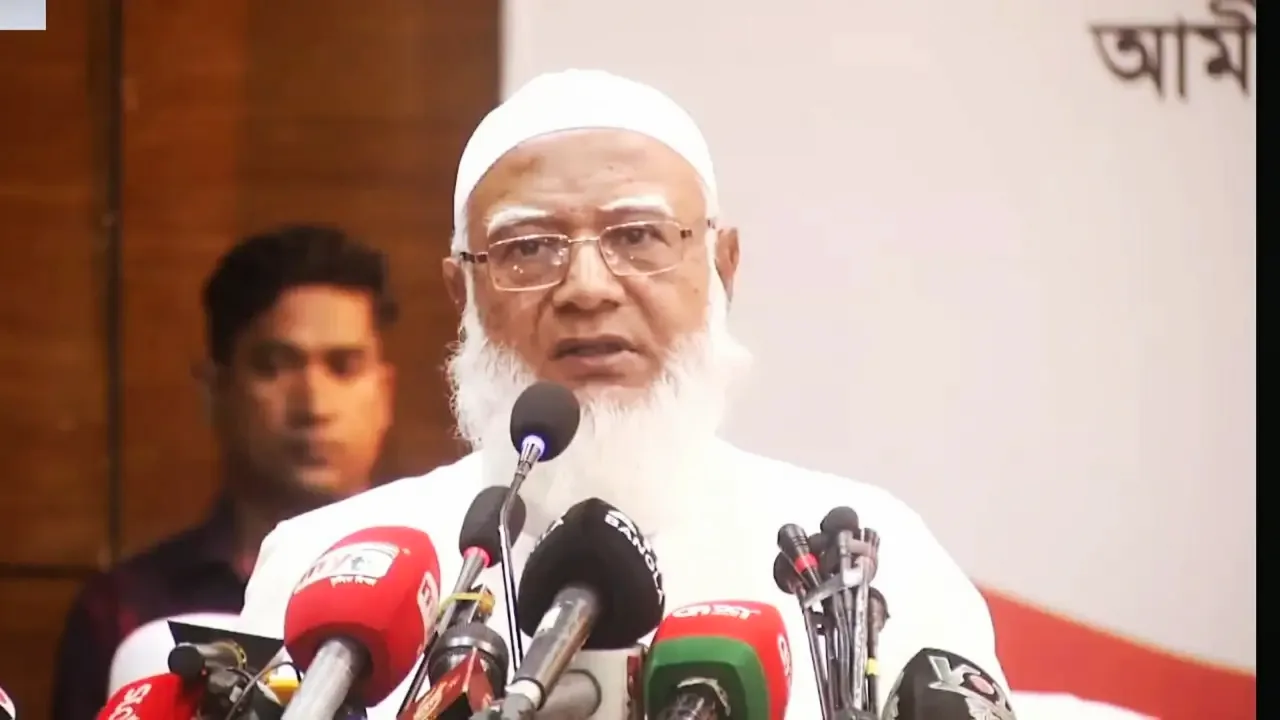 দুর্নীতি ও চাঁদাবাজি বন্ধে কার্যকর পদক্ষেপ নিন: প্রধানমন্ত্রীকে জামায়াত আমির