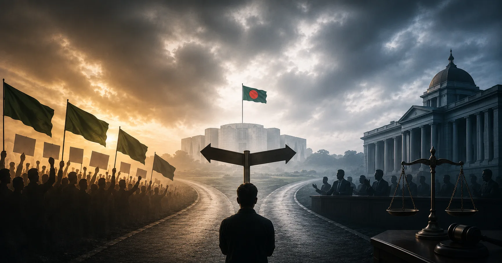 লংমার্চ ঘিরে সরকার-বিরোধী দলের পাল্টাপাল্টি অবস্থান