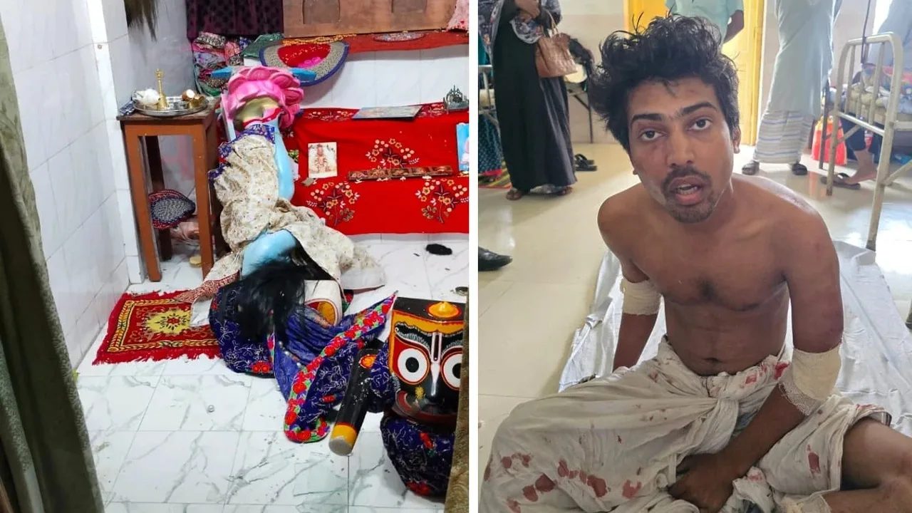 পাবনায় মন্দিরে ঢুকে প্রতিমা ভাঙচুর, হাতেনাতে আটক সনাতনী শিক্ষার্থী